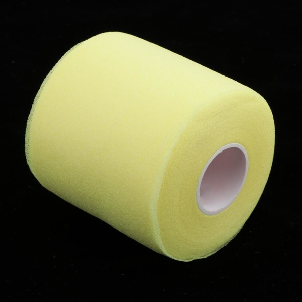 1/2/3 Atletisk elastisk tejp Muskelankelbandage för sport - Yellow 7x27cm 1Set