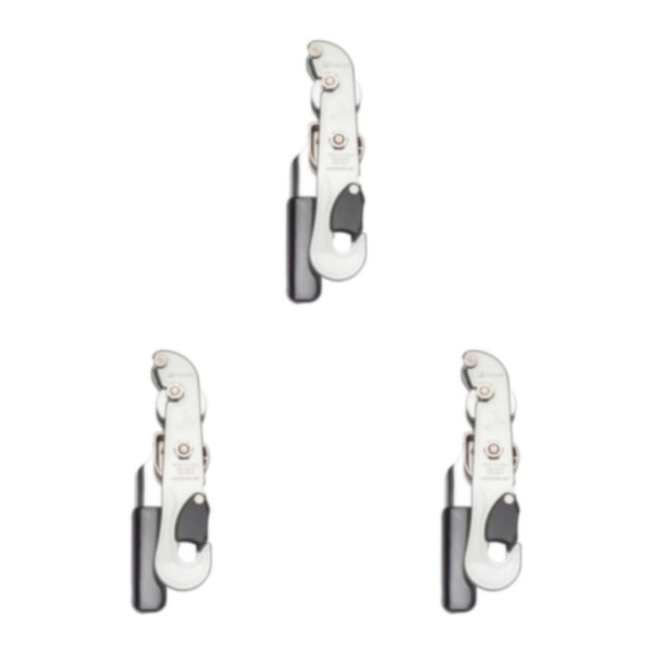 1/2/3 25KN bergsklättring Descender självbromsande repklämma 3PCS