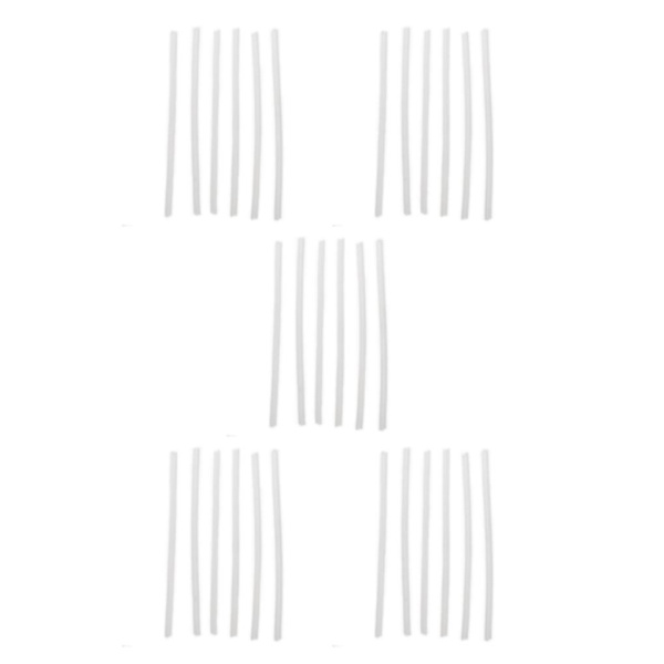 1/2/5 6 delar Ringstorleksjustering för lösa ringar Smyckesskydd Clear 6 Pcs 3mm A 5Set