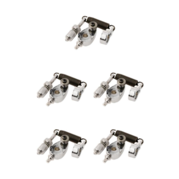 1/2/5 Enkel 1 set trumfotpedalfjädrar Cam för trumma 5Set