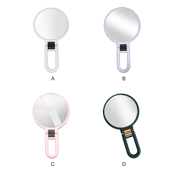 1/2/3/5 Mirror Of Beauty – Lätt och bärbar makeup på white 2x 1 Pc