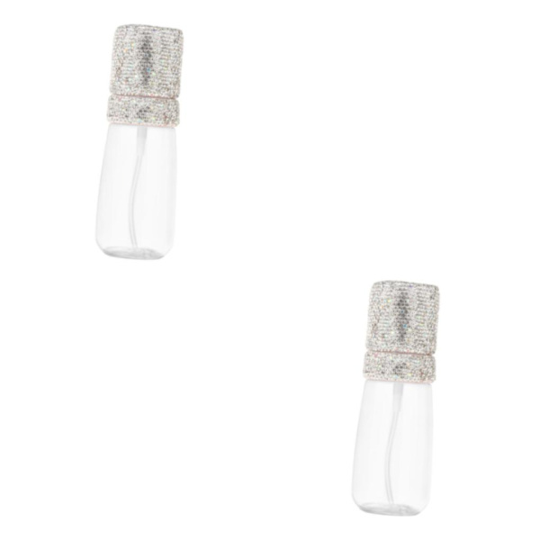 1/2/3/5 vätskebehållare 60 ml behållare Snygg liten resa White 12 x 4cm 2Set