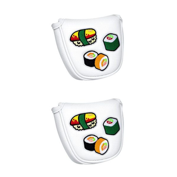 1/2/3/5 För Golf Mallet Putter Head Cover För Golf Club sushi putter cover 2Set