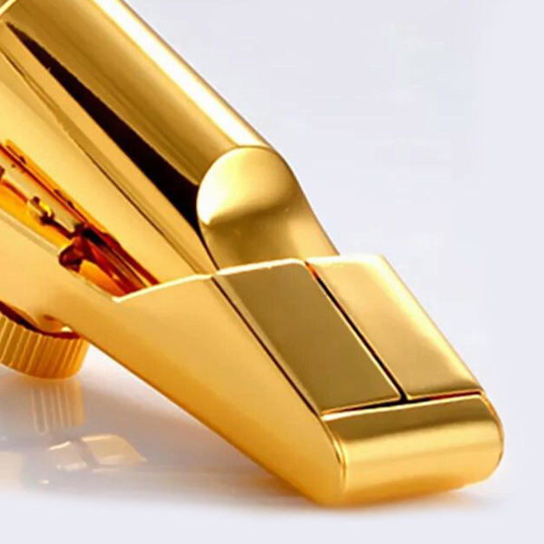1/2/3/5 Nybörjarvänlig altsaxofonmunstycke med Gold Size 8 1 Pc