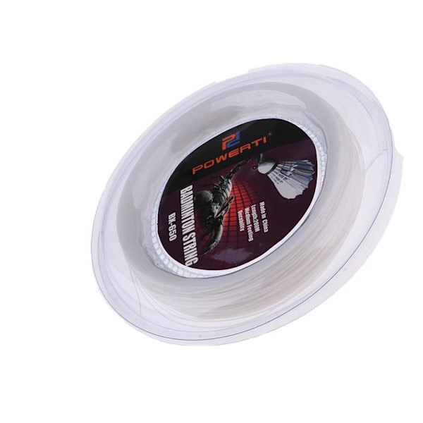 1/2/3 Smidig och slitstark Nylon Badminton Racket String Hög White 200m 1 Pc