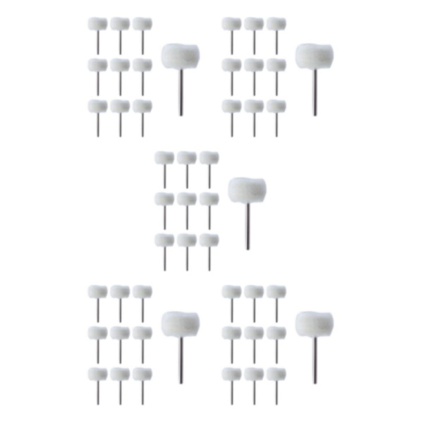 1/3/5 Ullpoleringskulhjul För Buff Wheel Polerskiva Style B 5Set