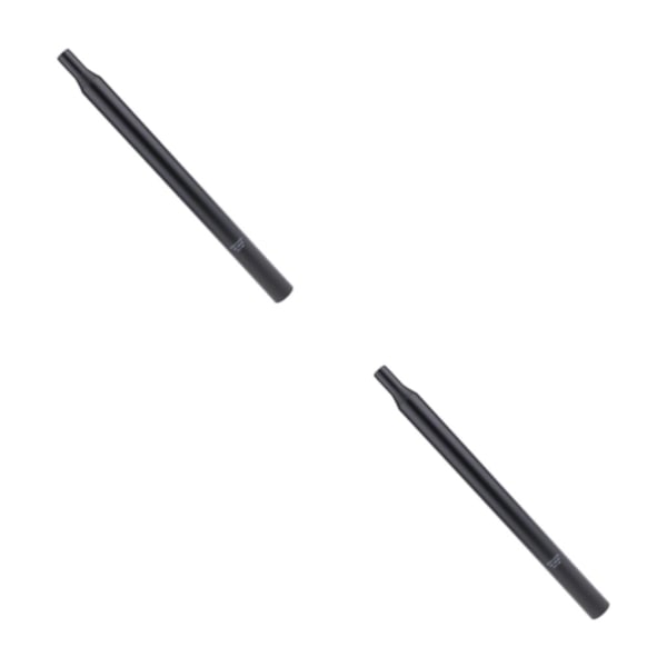 1/2/3 Folding Bike Sadelstolpe Lättvikt För Cykelstolpssits Black 34.9x450mm 2PCS