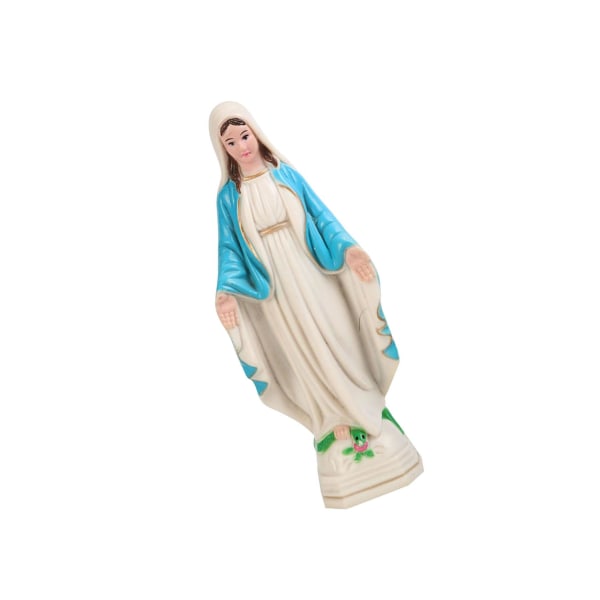 1/2/3 Välsignade Jungfru Maria statyett karaktär Skulptur Staty Blue Coat 10cm 1Set