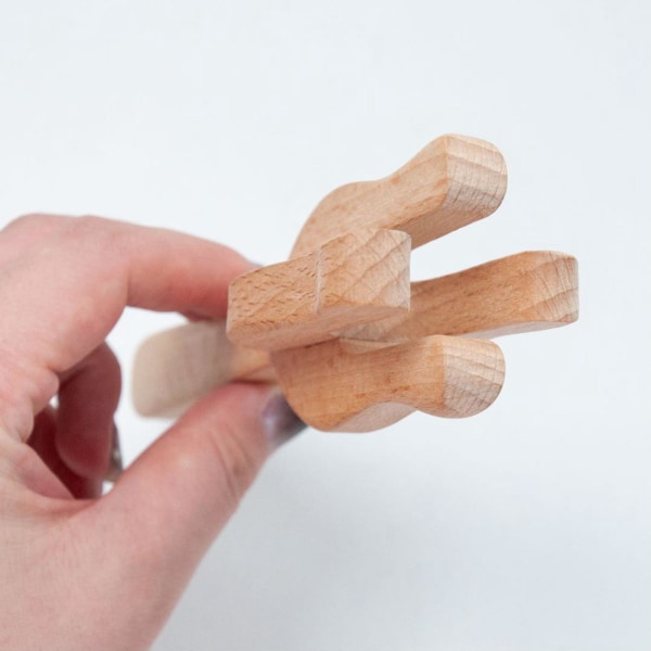 1/2/3/5 Stickverktyg Träform Handvävstol Multifunktionell 1Set