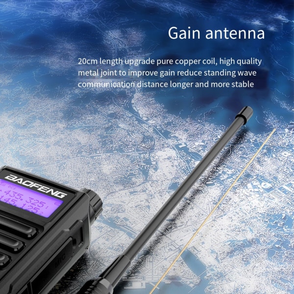 1/2 -16 Way Radio Radio Walkie Vattentät Tvåvägs Tvåvägsradio Red 1Set