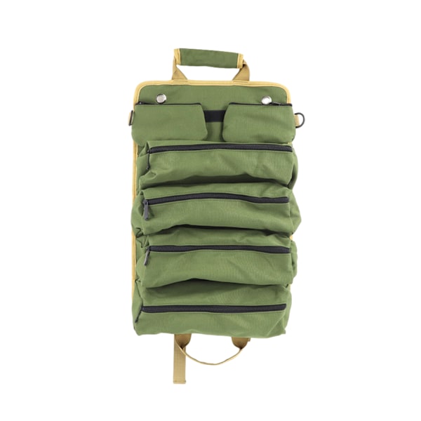 1/2 Heavy Duty Roll up Verktygsväska Med Multi-ficka - Slitstark Och green 1 Pc