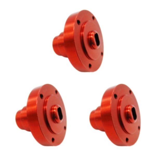 1/2/3/5 aluminium Diff direktaxel Diff- case för 1/10 AXIAL SCX10 Red 3Set