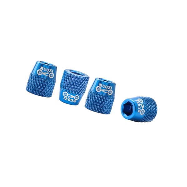 1/2/3/5 4x M6 Bike V Bromsbelägg Skruv Mountain Fasta bultar Blue 12x10MM 1Set