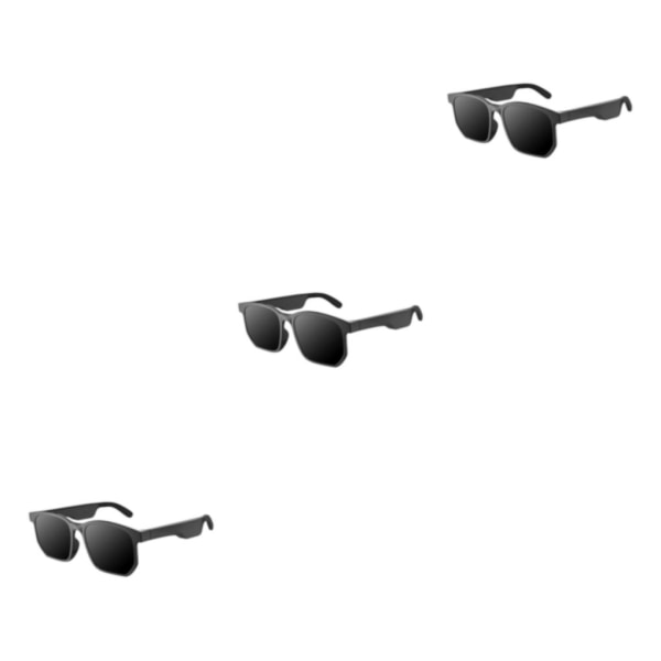 1/3/5 Bluetooth Audio Smart Glasögon Vattentät Inbyggd mikrofon Black 15.3 x 5 x 3cm 3Set