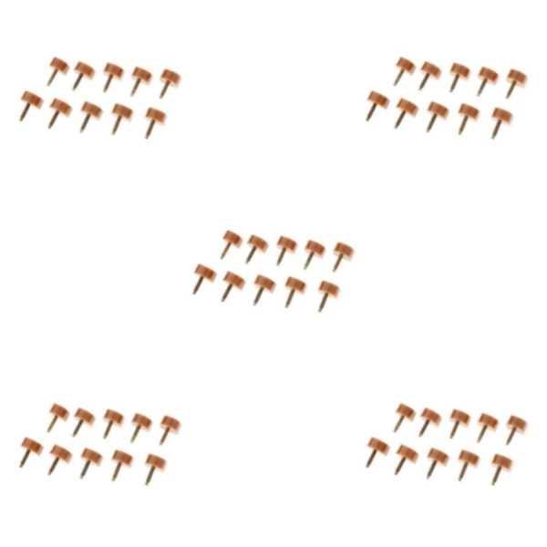 1/2/3/5 Högklackade spetsar Kranar Skoreparationsbyte Apricot Fine 12mm 12mm Thin Pin 5Set