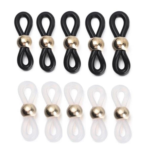 1/2/3/5 50 st Glasögon Glasögon Kedjeremshållare Loop Ends Type A 50 Pcs 1Set