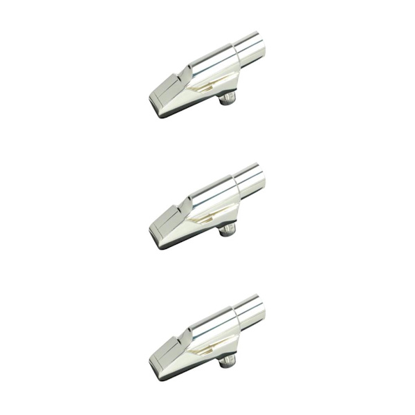 1/2/3/5 Nybörjarvänlig altsaxofonmunstycke med Silver Size 5 3PCS