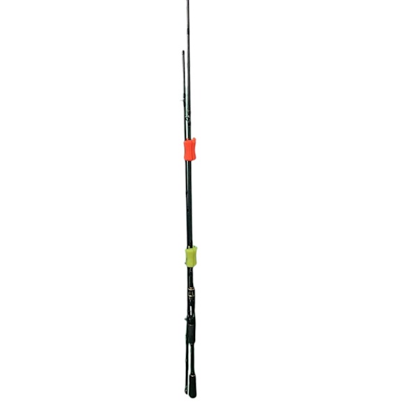 1/2/3/5 Bärbar fiskespö Fast boll Slitstark Slitstark Red 6 x 3.8cm 1Set