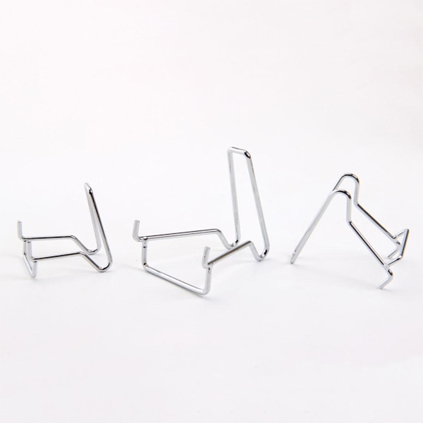 1/2/3/5 Multipurpose Display Stand Support för skyltfönstershow Silver 4.5x5.5x5.5cm 1Set