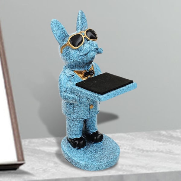 1/2 För Creative Watch Display Stand Organizer Resin Desktop Dog 1Set