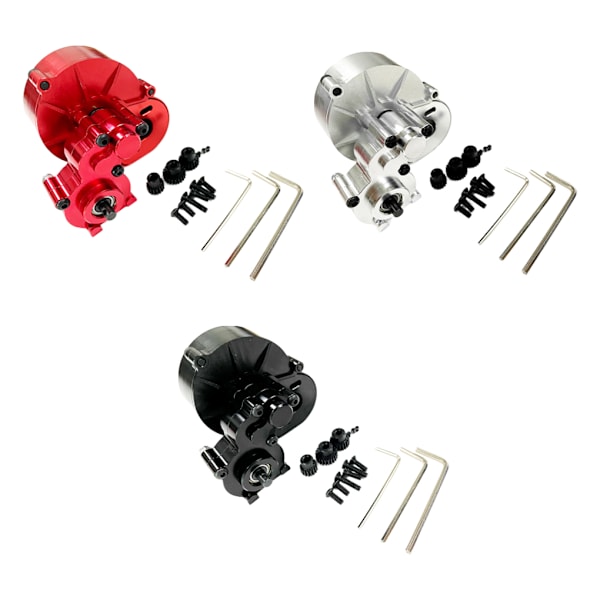 1/2/3/5 Metal Transmission Växellåda Motorväxel För 1/10 Axial Black 1Set