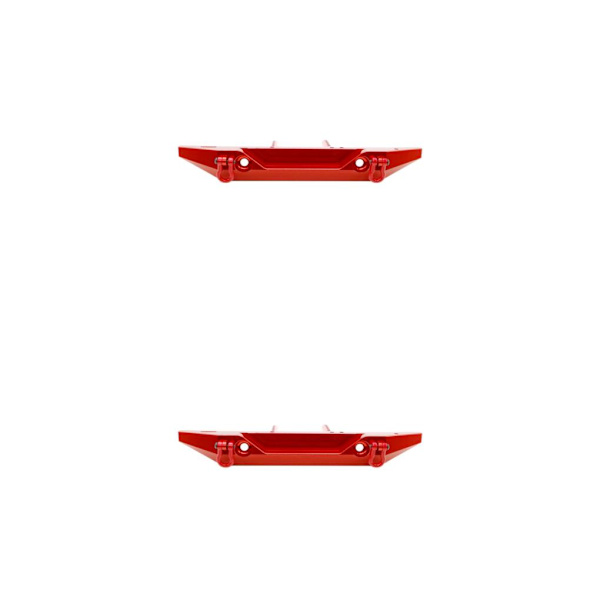 1/2/3/5 främre bakre stötfångare Antikollisionskort för AXIAL SCX10 red 2Set
