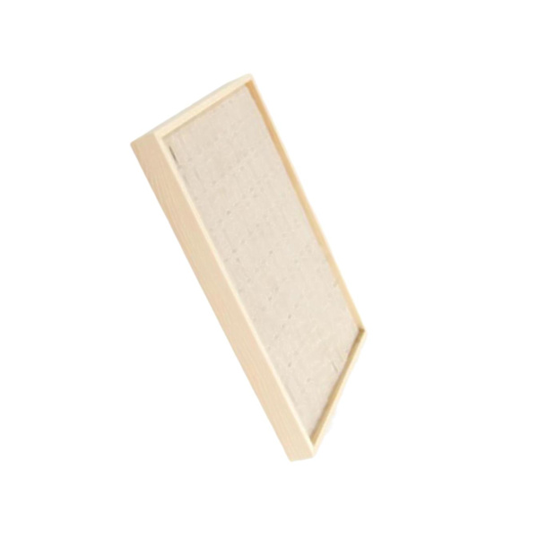 Trä smycken bricka Halsband Armband Förvaring Display Organizer 100 Rings Tray 35.5 x 24.5 x 3cm