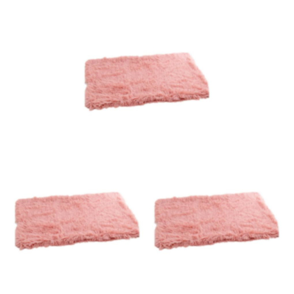1/2/3 mjukt och bekvämt fluffigt husdjursfilt för hundar och katter leather powder S 3Set
