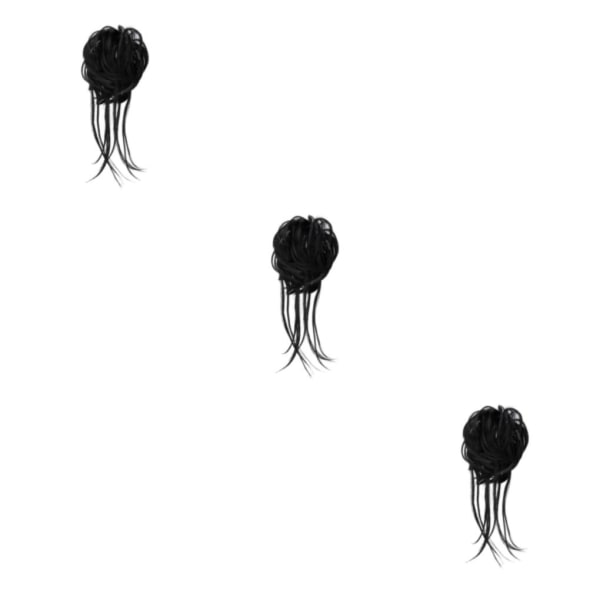 1/2/3/5 Fiber hästsvansbulle Multipurpose Frisyr Viktigt för 1B 3Set