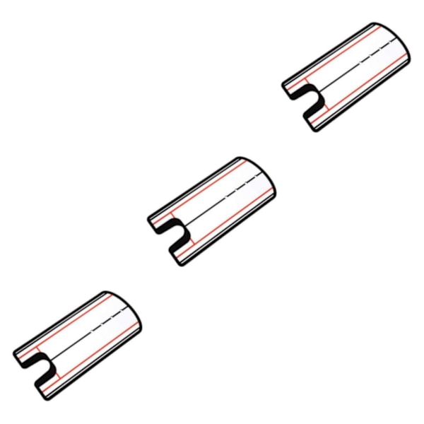 1/2/3 slitstark putsjusteringsspegel för precisionsputtning 3PCS
