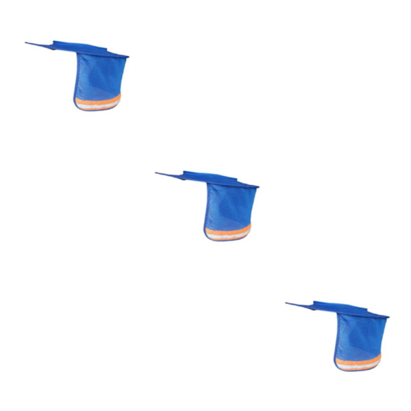 1/2/3 Hard Hat Sunshade Neck För Shield Neck Sun Shade Blue 47x41cm 3Set