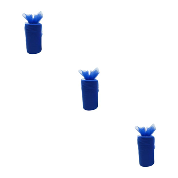 1/2/3/5 White Roll handled Tyll Coil Hållbar och pålitlig bröllop royal blue 3Set