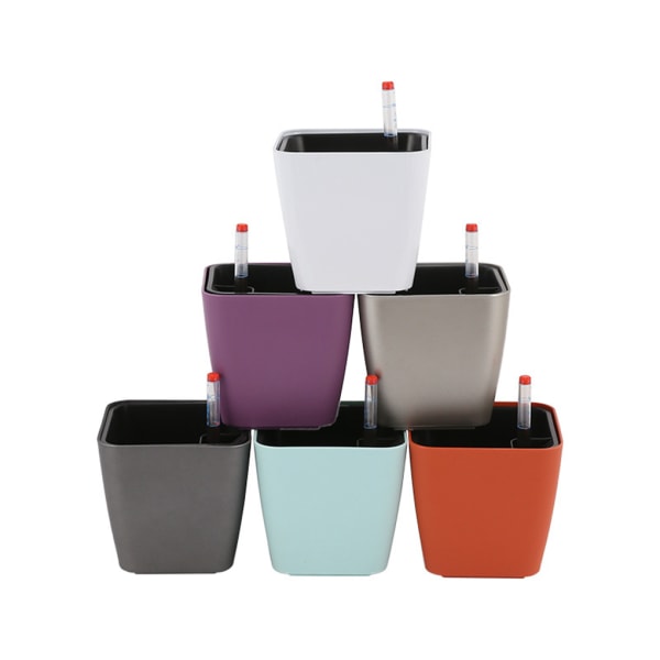 1/2/3 Snygg blomkruka Garden S Skönhet med innovativ växt black 14*13 *10.5 1 Pc