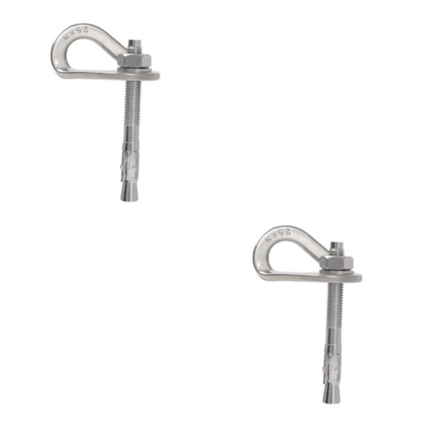 1/2/3 Heavy Duty Klätterhängare och För Bolt för utomhusbruk 2Set