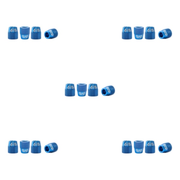 1/2/3/5 4x M6 Bike V Bromsbelägg Skruv Mountain Fasta bultar Blue 12x10MM 5Set