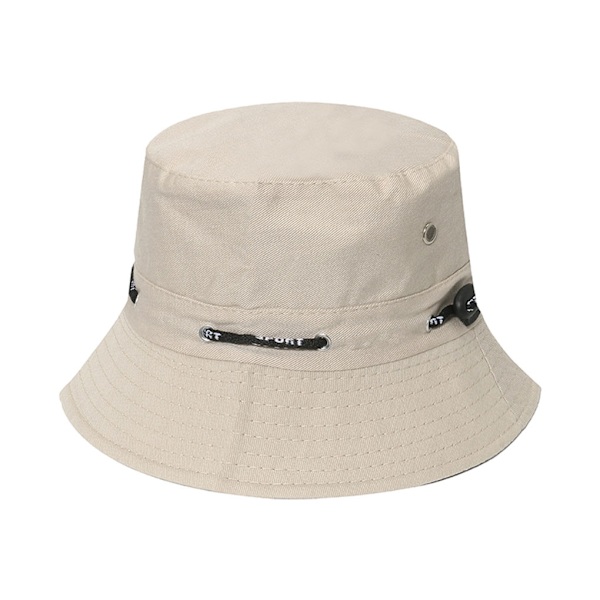 1/2/3/5 Bekväm och andningsbar fiskarehatt för sol cream-coloured 58cm 1 Pc