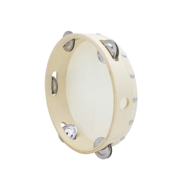 1/2/3 8 tums tamburin Handtrum Leksaker Percussion Wood Single 1PCS