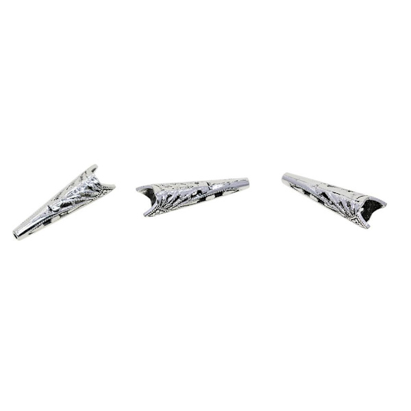 1/2/3 30st Horn Tofs Caps Bead End Cap Charm smycken fynd 1Set