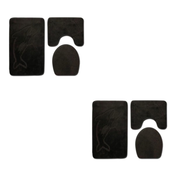 1/2 3pack/lot Halkfri Chenille Badmatta Lätt att installera PJ210831-A004 2Set