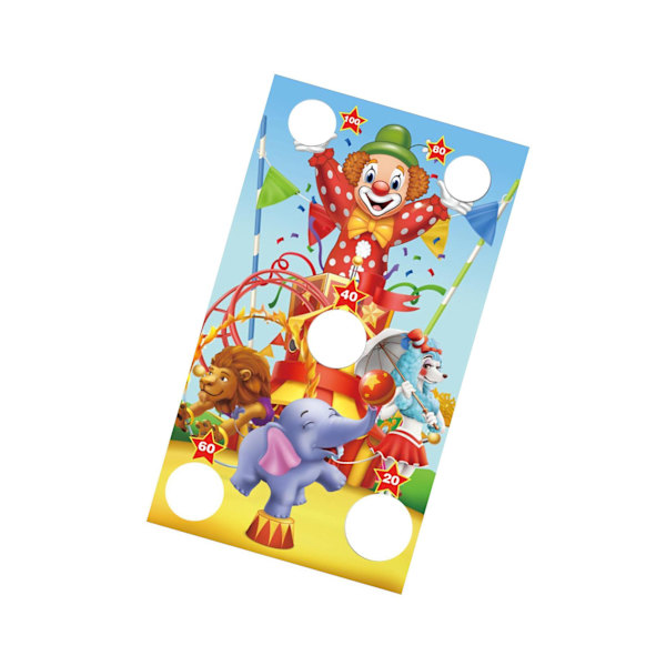 1/2/3 Återanvändbara speluppsättningar Banner Friends Interaction Toss Game Style B 2Set