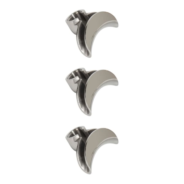 1/2/3 halvautomatiskt kaffemaskinshandtag avledningsmunstycke Silver Double 3Set