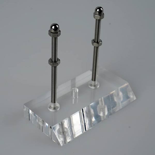 1/2/3/5 Väggmonterad Longboard Display Rack för snygg garage Clear 1 Pc