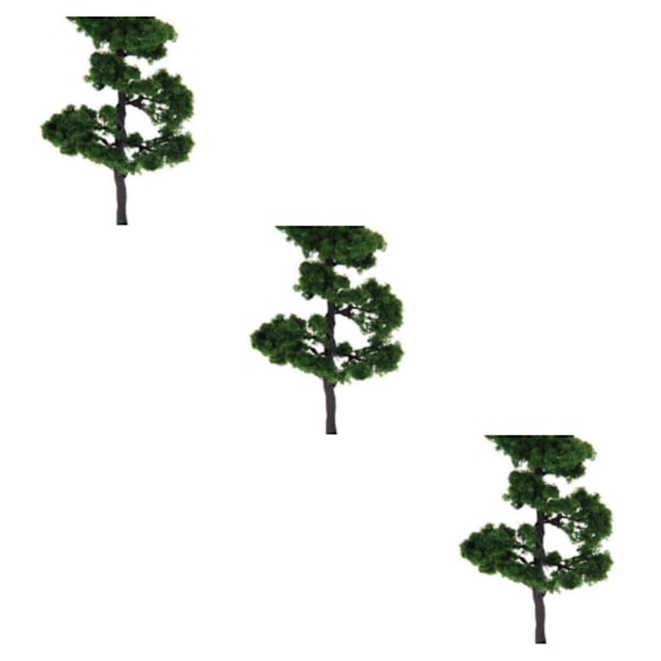 1/2/3 4,72 tums landskap Landskapsmodell Tree Mountain Pine Trees 3Set