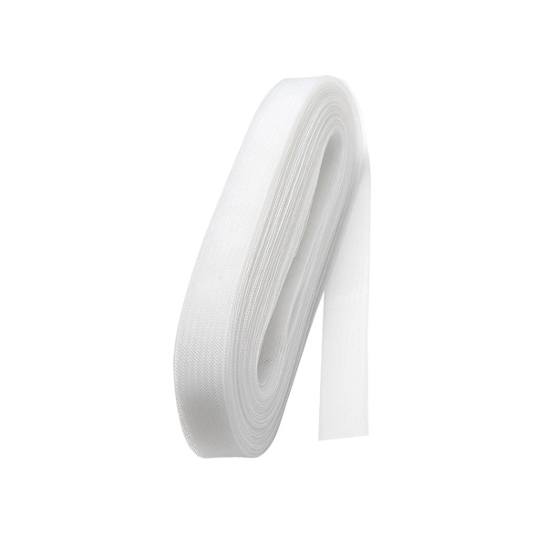 1/2 styv krinolin tagelfläta bröllopsklänning i Millinery White 2cm 1Set