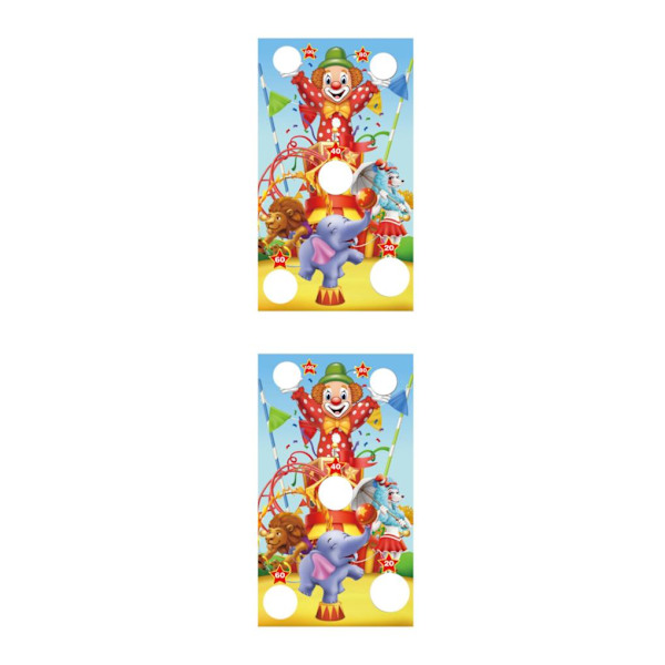 1/2/3 Återanvändbara speluppsättningar Banner Friends Interaction Toss Game Style B 2Set