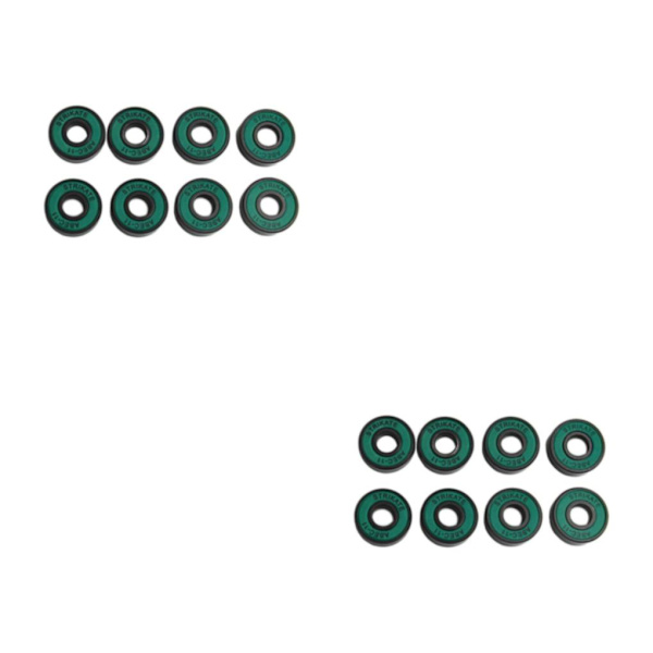 1/2/3/5 8st Skateboardlager 8mm Precision Storlek ABEC-11 för Green 22mm 2Set
