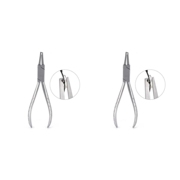 1/2/3/5 Glasögon Båg Tång Multi-Purpose för optiker YG1001 Approx. 15.5x5cm 2Set