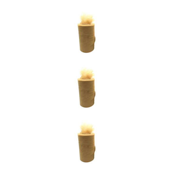 1/2/3/5 White Roll handled Tyll Coil Hållbar och pålitlig bröllop gold 3Set