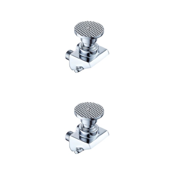1/2 fotpedalventil Badrumshandfatpedal Vattenkranar slant type 2PCS