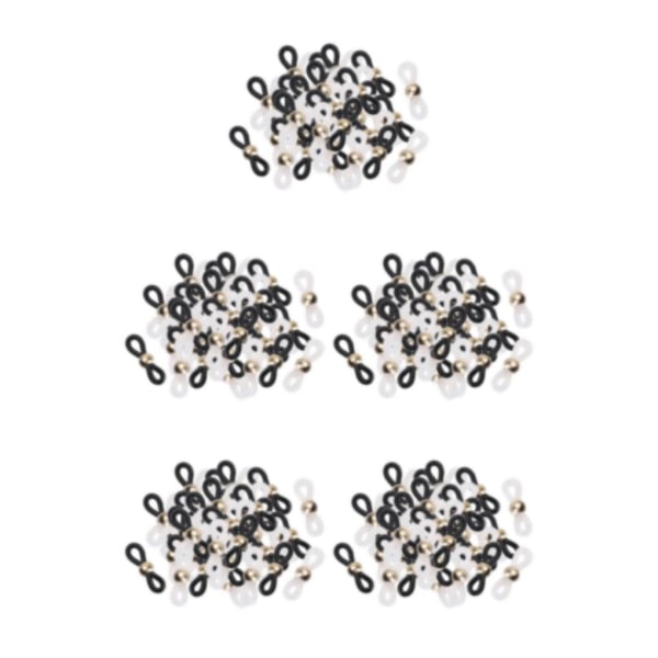 1/2/3/5 50 st Glasögon Glasögon Kedjeremshållare Loop Ends Type A 50 Pcs 5Set